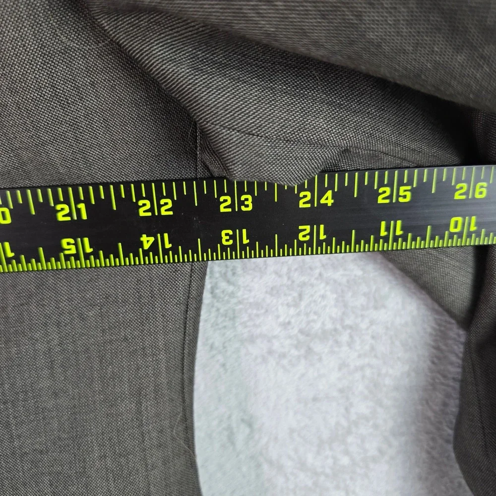 Lauren Ralph Lauren Men 44S Gray 100% Wool Two Button Blazer Sport Coat 44 Short